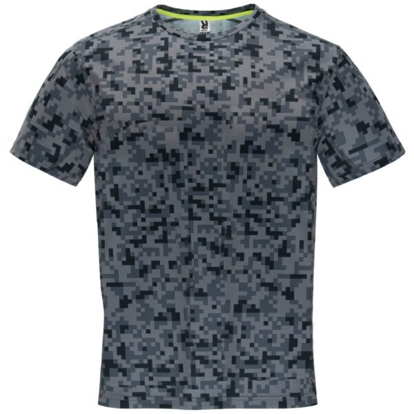 T-Shirt Tecnica Stampata - Pixel Nero