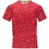 T-Shirt Tecnica Stampata - Pixel Rosso