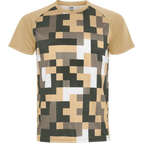T-Shirt Tecnica Raglan Unisex - Sabbia