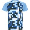 T-Shirt Tecnica Raglan Unisex - Sweet Blue