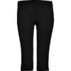 Leggings da donna a metà coscia - Nero
