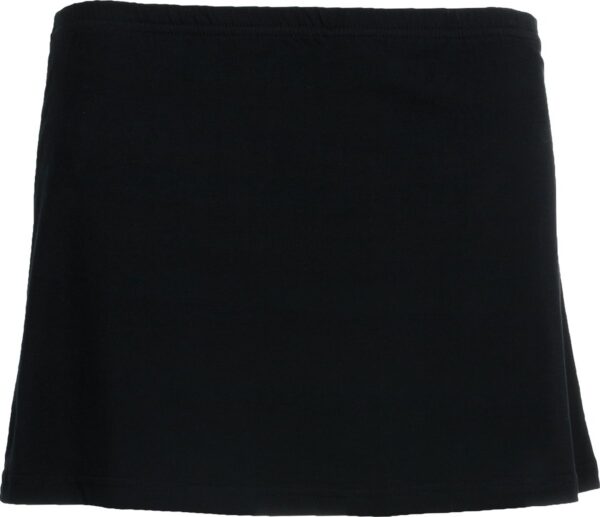 Gonna da tennis con interno in maglia - Nero