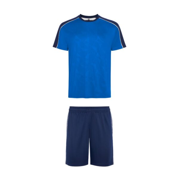 Set sportivo con T-shirt a maniche corte - Blu Reale/Blu Marino