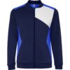 Giacca Sportiva con Zip - Blu Reale/Blu Marino