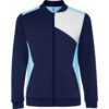 Giacca Sportiva con Zip - Azzurro/Blu Marino