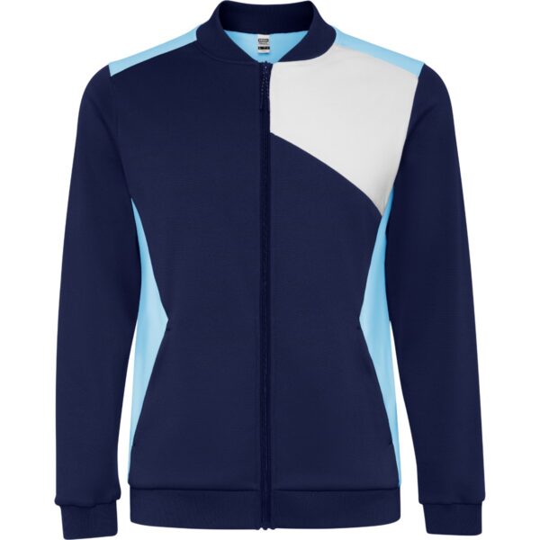Giacca Sportiva con Zip - Azzurro/Blu Marino