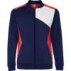 Giacca Sportiva con Zip - Rosso/Blu Marino
