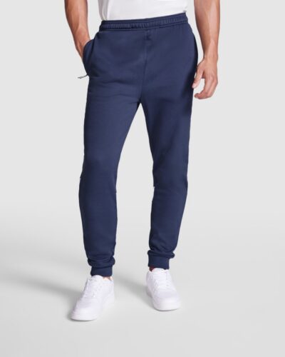 Pantalone garzato con striscia bianca sul retro - modello 1
