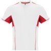 Completo sportivo unisex con combinazione di tre - Bianco/Rosso