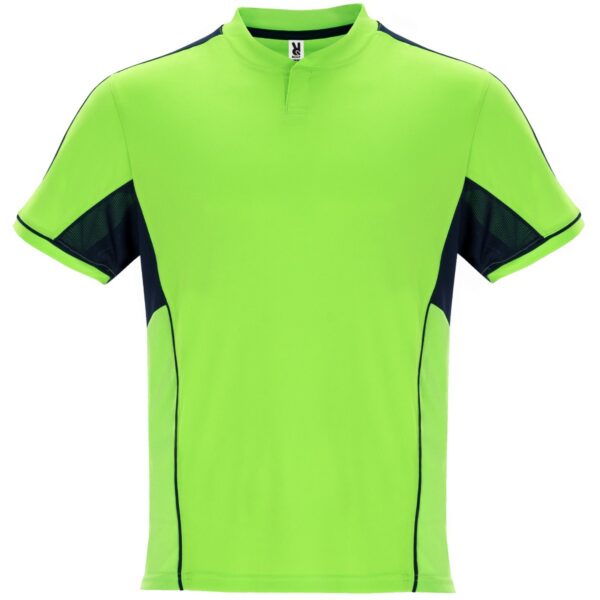 Completo sportivo unisex con combinazione di tre - Verde Fluo/Blu Navy