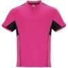 Completo sportivo unisex con combinazione di tre - Fucsia/Nero