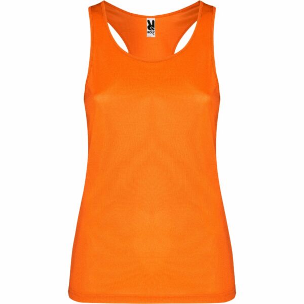 Canotta Tecnica Donna - Arancione Fluo