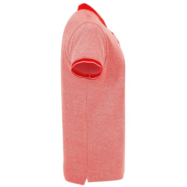 Polo Manica Corta 200 g - Rosso Vigorè vista 3