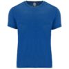 T-Shirt Effetto Mélange - Royal