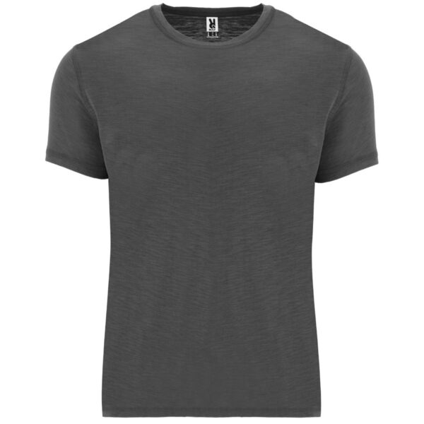 T-Shirt Effetto Mélange - Ebano