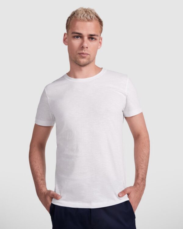 T-Shirt Effetto Mélange - modello 1