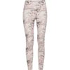 Leggings da donna a lunghezza intera stampati - Fusion Rosa