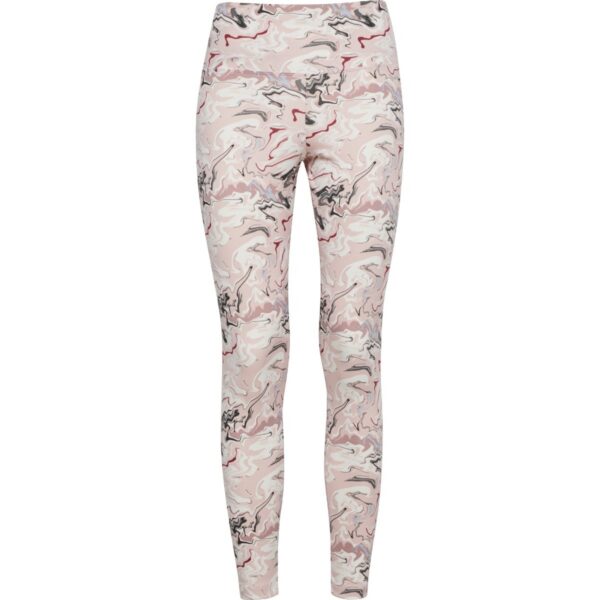 Leggings da donna a lunghezza intera stampati - Fusion Rosa
