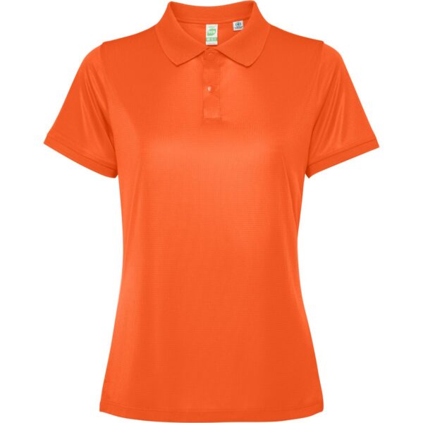 Polo Tecnica Donna - Fire Orange