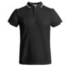 Polo Tecnica Bicolore - Nero/Bianco