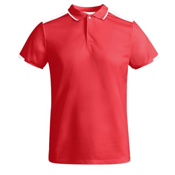 Polo Tecnica Bicolore - Rosso/Bianco