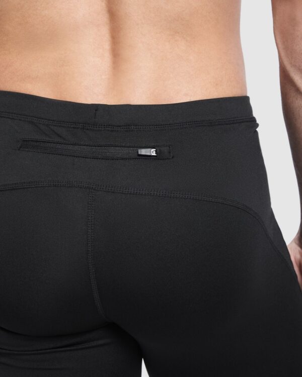 Leggings uomo da corsa traspiranti a lunghezza - dettaglio 1