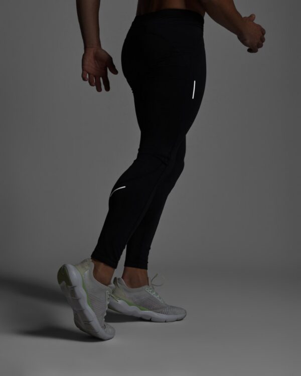 Leggings uomo da corsa traspiranti a lunghezza - dettaglio 4