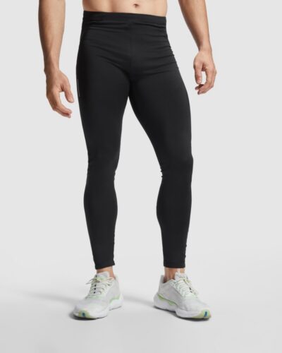 Leggings uomo da corsa traspiranti a lunghezza - modello 1