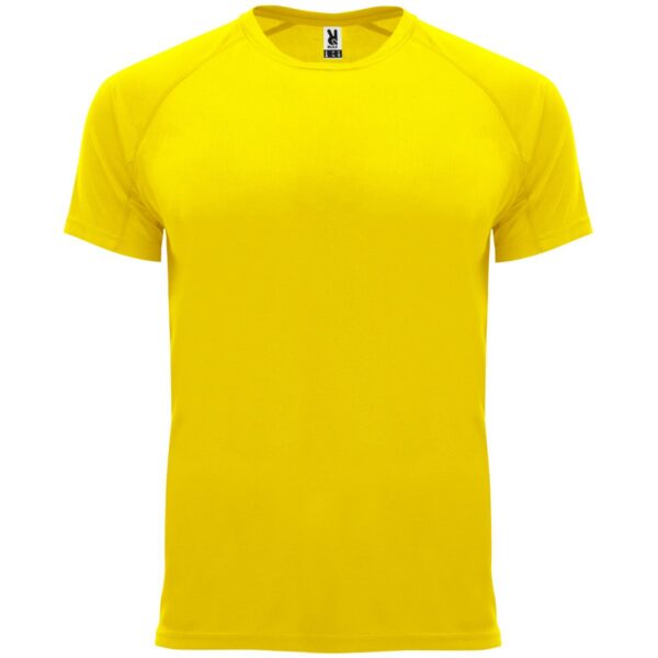 T-Shirt Tecnica Raglan - Giallo