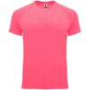 T-Shirt Tecnica Raglan - Rosa Lady Fluo