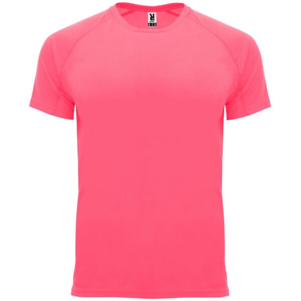 T-Shirt Tecnica Raglan - Rosa Lady Fluo