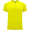 T-Shirt Tecnica Raglan - Giallo Fluo