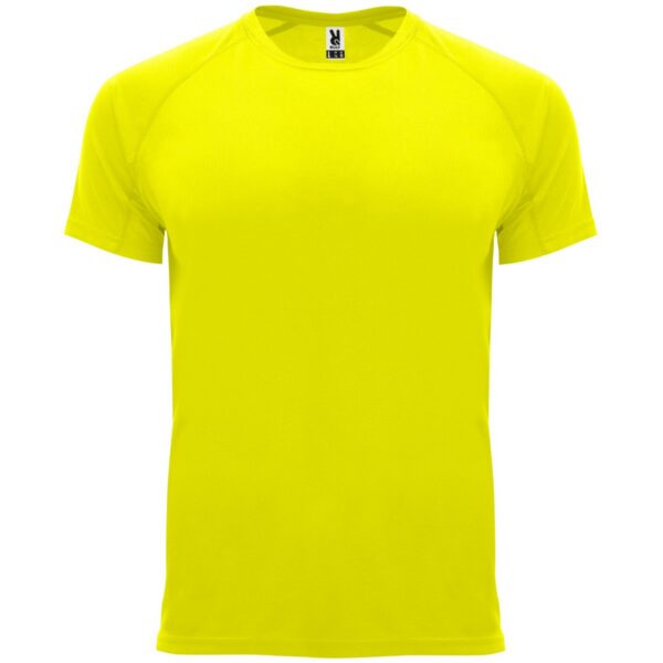 T-Shirt Tecnica Raglan - Giallo Fluo