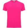 T-Shirt Tecnica Raglan - Rosa Fluo