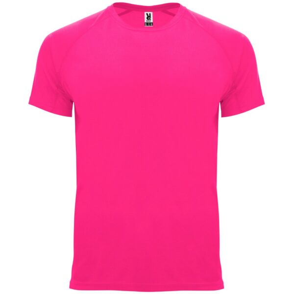 T-Shirt Tecnica Raglan - Rosa Fluo