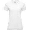 T-Shirt Tecnica Raglan Donna - Bianco