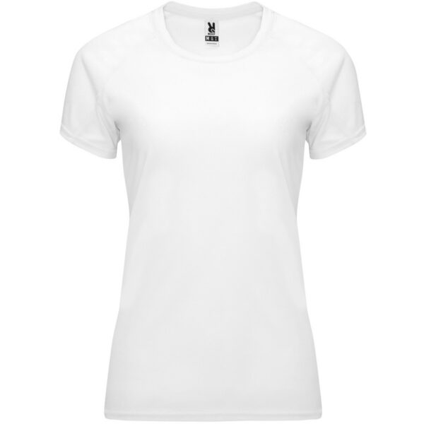 T-Shirt Tecnica Raglan Donna - Bianco