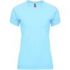T-Shirt Tecnica Raglan Donna - Celeste