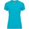 T-Shirt Tecnica Raglan Donna - Turchese