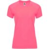 T-Shirt Tecnica Raglan Donna - Rosa Lady Fluo