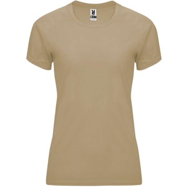 T-Shirt Tecnica Raglan Donna - Sabbia Scuro