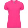T-Shirt Tecnica Raglan Donna - Rosa Fluo
