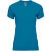 T-Shirt Tecnica Raglan Donna - Blu Chiaro Di Luna