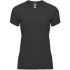 T-Shirt Tecnica Raglan Donna - Piombo Scuro