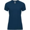 T-Shirt Tecnica Raglan Donna - Blu Navy