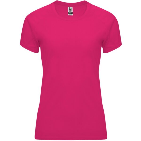 T-Shirt Tecnica Raglan Donna - Rosa Orchidea
