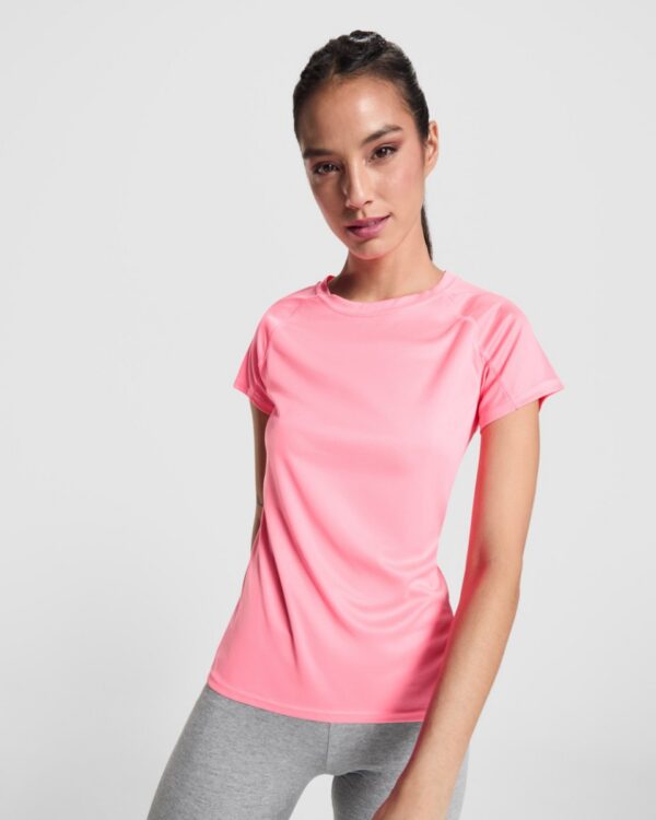 T-Shirt Tecnica Raglan Donna - modello 1