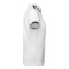 Polo Tecnica Bicolore Donna - Bianco/Nero vista 3