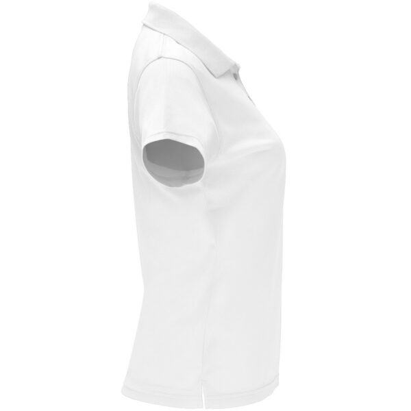 Polo Tecnica Donna 150 g - Bianco vista 3