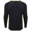 T-Shirt Tecnica Manica Lunga - Nero/Giallo Fluo dettaglio 1